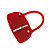  4gb handtas stijl usb flash drive (rood)