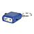  Mini 2-LED-Hand-Kurbel Dynamo Taschenlampe Schlüsselbund