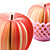  Unique Mini Apple Shaped Sticky Memo Pad (Red)
