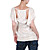  fronzoli maniche corte t donne scollatura unico-shirt (8502bc012-0736)