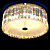  Round 5-light Crystal Glass Ceiling Light(0863-4533)