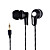  Kanen In-Ear Stereo Earphones (Black)
