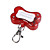  Cute Bone Flashing LED Pet Collar Pendant Tag Light