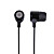  estéreo prima auriculares de botón (negro)