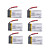  6x 3.7V 600mAh Walkera LiPo li-po batteri 4g6 4G3 cb100