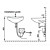  Cold Water Automatic Touchless Chrome Sensor Sink Faucet (0913 -S1007)
