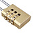  3-Digit Luggage Lock-Copper