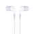  trendy Stereo-earphon (weiß)
