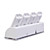  quad usb Akku-Ladestation / stand / Dock mit Akkus für Wii / Wii u Fernbedienung