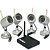  Baby Monitor-USB and TV Receiver 4 Cameras for Night Vision