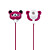  Oso lindo auriculares estéreo (rosa)