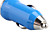  700mA de cigarrillos del automóvil alimentado usb adaptador / cargador (12V/24V DC)-azul