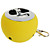  usb appel vormige led mini-luidspreker (geel)