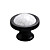  olio strofinato gabinetto manopole in ceramica ottone (confezione da 10) (0.768-804-MBL)