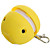  usb appel vormige led mini-luidspreker (geel)