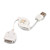  usb adaptateur chargeur adaptateur secteur / voiture avec USB + câble de chargement de données pour iPhone
