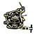 tattoo machine gun 10 wrap coils pro afgestemd