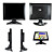  Pantalla táctil de 15 pulgadas el monitor LCD con resolución VGA (hv22)
