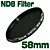  Emolux Neutral Density 58mm ND8 Filter(SQM6011)