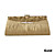  Matt Silk Shell Evening Bag Handbag Purse Clutch