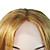  Full Lace Long 100% Human Hair Blonde Curly Hair Wig