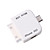  4-en-1 kit de cargador para el iphone serie 3g/3gs/4/4s/ipod