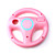  Racing Wheel Controller for Wii/Wii U(Pink)