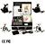  Professional Tattoo Kits With 4 Tattoo Guns