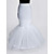  Nylon Mermaid and Trumpet Gown 1 Tier Floor-length Slip Style/ Wedding Petticoats