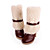 Cow Leather Upper High Heels Short Boot With Strap Fashion Shoe (0985-K7018)