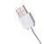  Retractable USB Cable for iPhone/iPod (White)