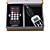  LCD Car MP3/MP4 Player FM Transmitter with IR Remote Controller -2G Black&Silver