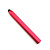  en alliage d'aluminium tactile stylet pour iPad, iPad 2 et le nouvel iPad (rouge)