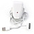 Dual UK USB Mains Charger for iPad/iPad 2/iPhone/iPod (White)