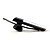  écouteurs bluetooth métalliques d'argent pour 4/3g/3gs iphone (en veille talk/100-hour 7 heures)