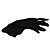  par touch-handsker til iPhone og iPad (sort)