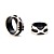  Man`s Lord Of The Rings Black Titanium Steel Ring