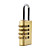  4-Digit Metal Combination Padlock