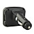  1.7" LCD Car MP3/MP4 Player FM Transmitter with IR Remote Controller - Brown (SD/MMC/USB)