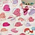  Beauty Hearts Guest Towels(Set of 12 Packs)