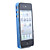  Protective Plastic Plating Backside Case for iPhone 4 Blue