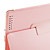  Protective Hard PU Leather Case & Stand for iPad 2/3/4 (Pink)