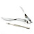  Stainless Steel Nail Clippers Manicure Kit 8PCS-Golden