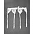  4 Straps Sexy Lace No Back Coverage Suspender Belts Party Garters