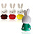  Bunny Rabbit Stereo Speaker (Multi-Colors)