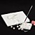  Ivory Wedding Guest Book And Pen Set With Pearl Accents
