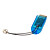  Mini USB 2.0 leitor de cartão do TF (azul)