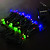  sol LED lys snor - sol christmas lys - sol ferie lys (1049-cis-19.004-100led)