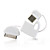  Keychain Charge and Sync Cable for Apple iPhone 4/3G/3GS,iPods