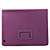  Litchi Grain Style PU Leather Case and Stand for Apple iPad 2 (Purple)